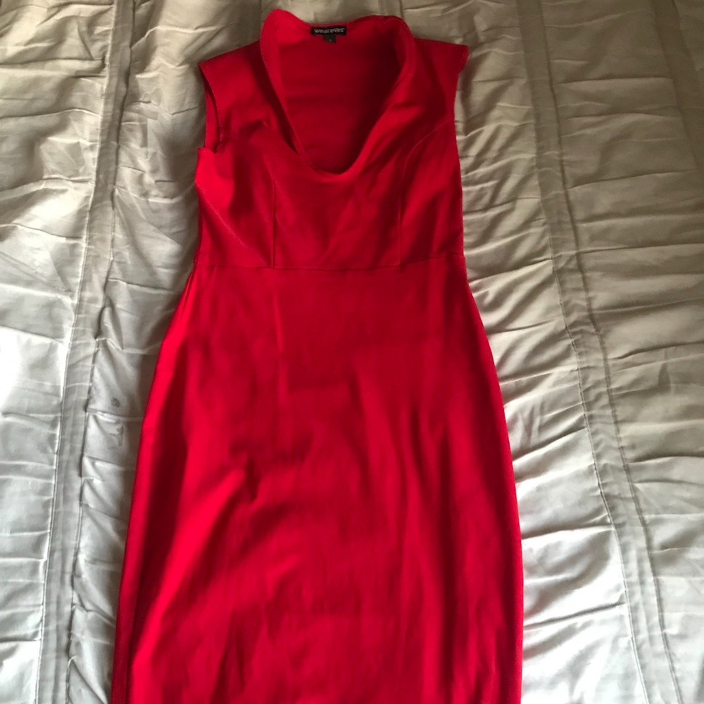 Red dress